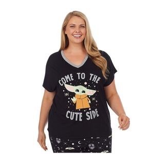 Star Wars Grogu/Baby Yoda Black Sleep Set